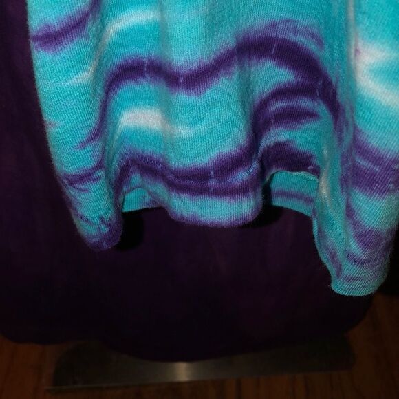 Vintage 89s-90s Bugle Boy tie dye T-shirt. Size XL - Picture 3 of 8